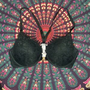 Savage X Fenty Lacy black push-up bra